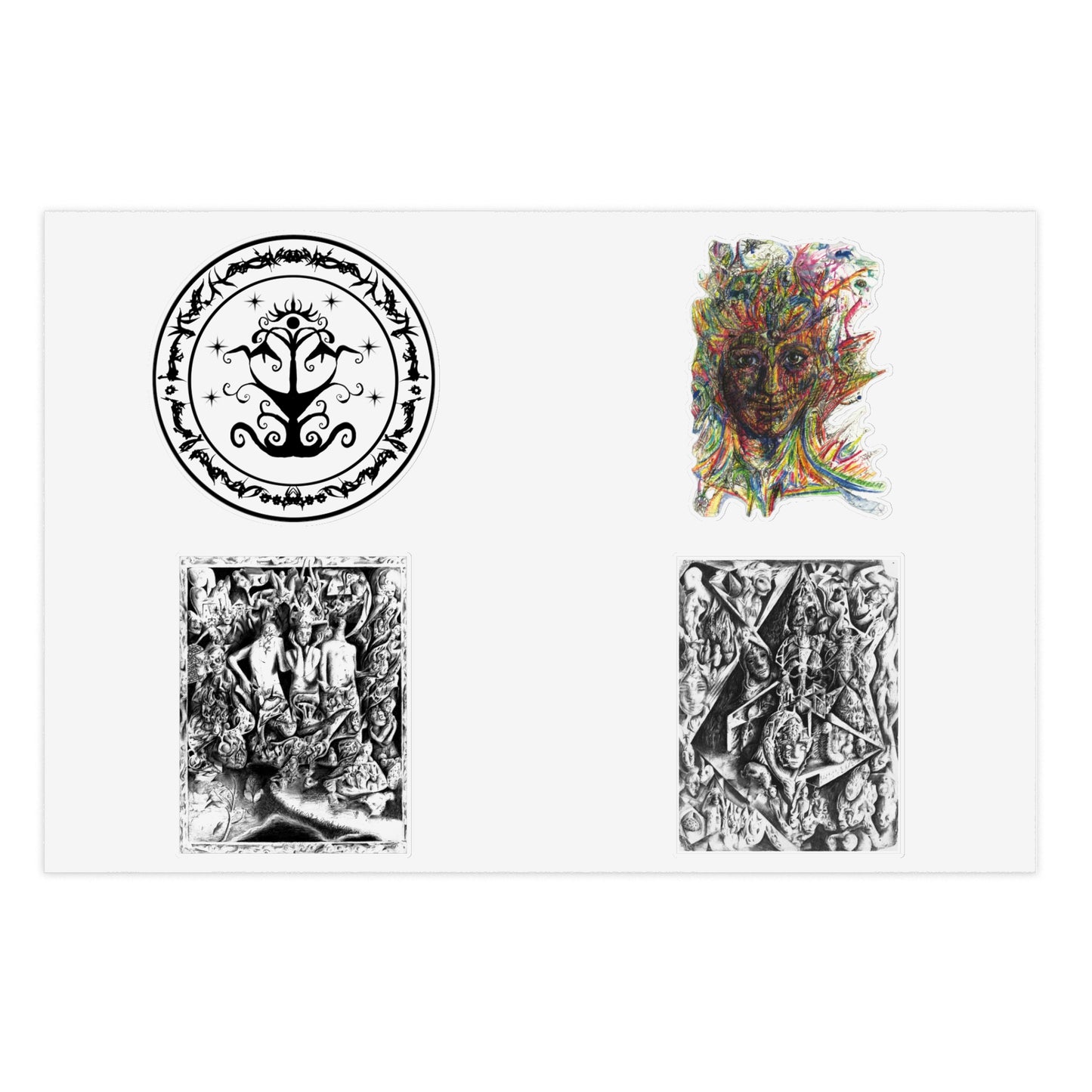 Art Sticker Sheets