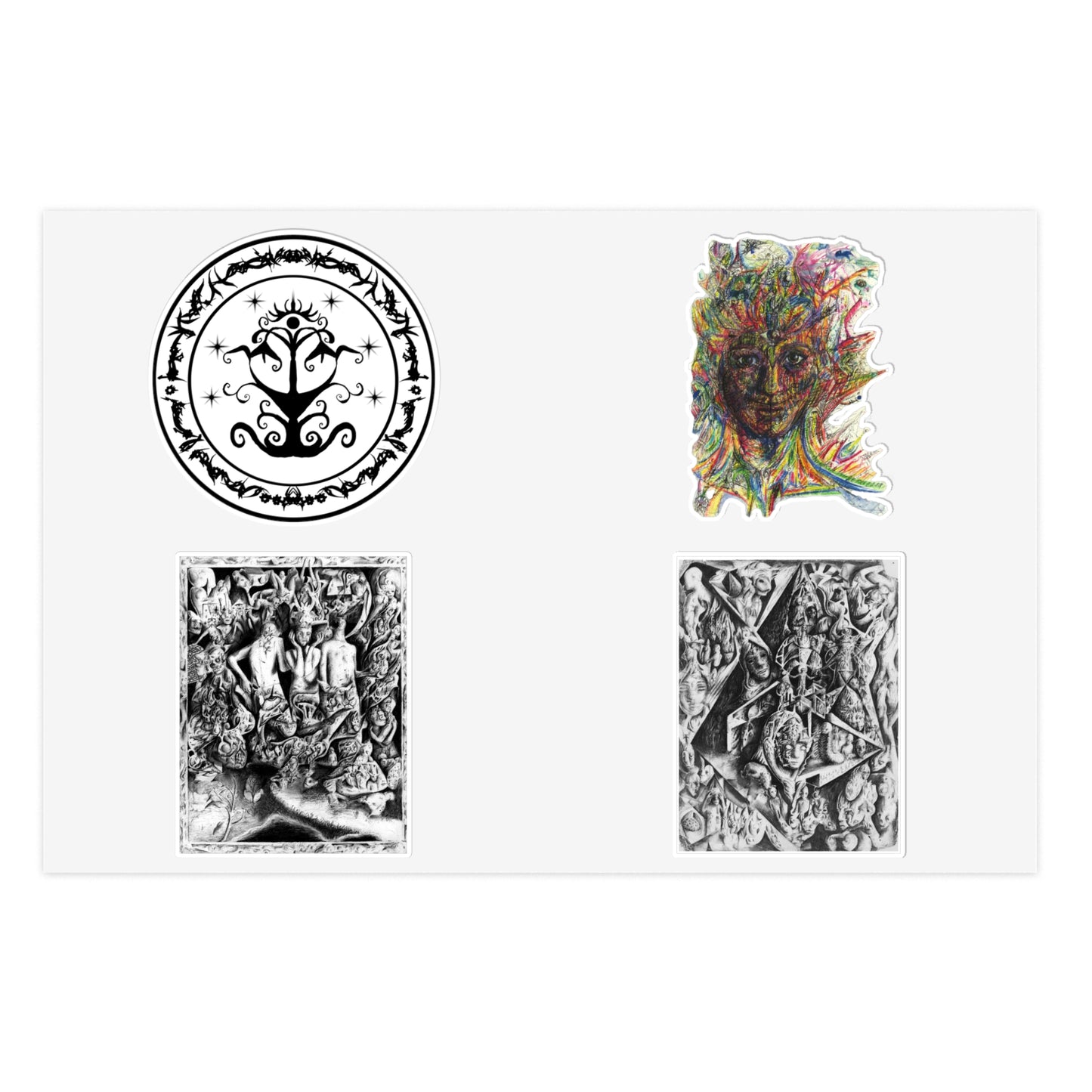 Art Sticker Sheets